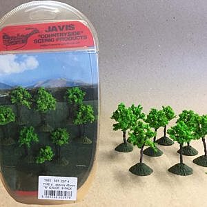 Javis - CST4 - COUNTRYSIDE TREES - 8 x 45mm N GAUGE