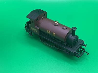 Hornby - R1115 - Class 0F Pug 0-4-0T 895 Midland Railway