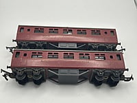 Triang - R20 - First Class LMS Coaches 7573 x2