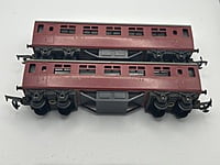 Triang - R20 - First Class LMS Coaches 7573 x2
