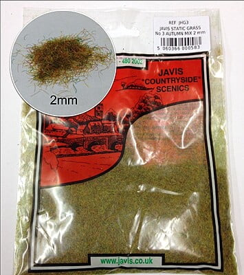 Javis - JHG3 - Static Grass - Autumn Mix 2mm