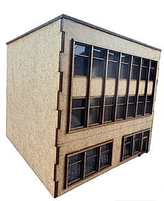 Mumfy's OO Gauge - 1960's Style 3 floor Concrete office (100mm)
