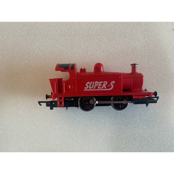 Hornby SUPER 'S' RED #1 Locomotive