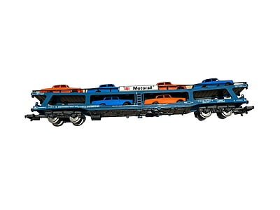 Lima - 309053 - Motorail Car Transporter Wagon with 6 cars