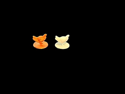 Mumfy's OO Gauge - Chickens (x10)