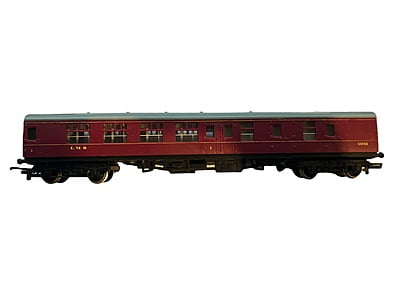 Hornby - R936 - LMS Brake First Coach 5051