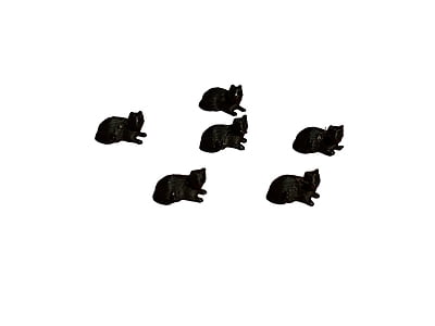 Mumfy's OO Gauge - Cats (x6)