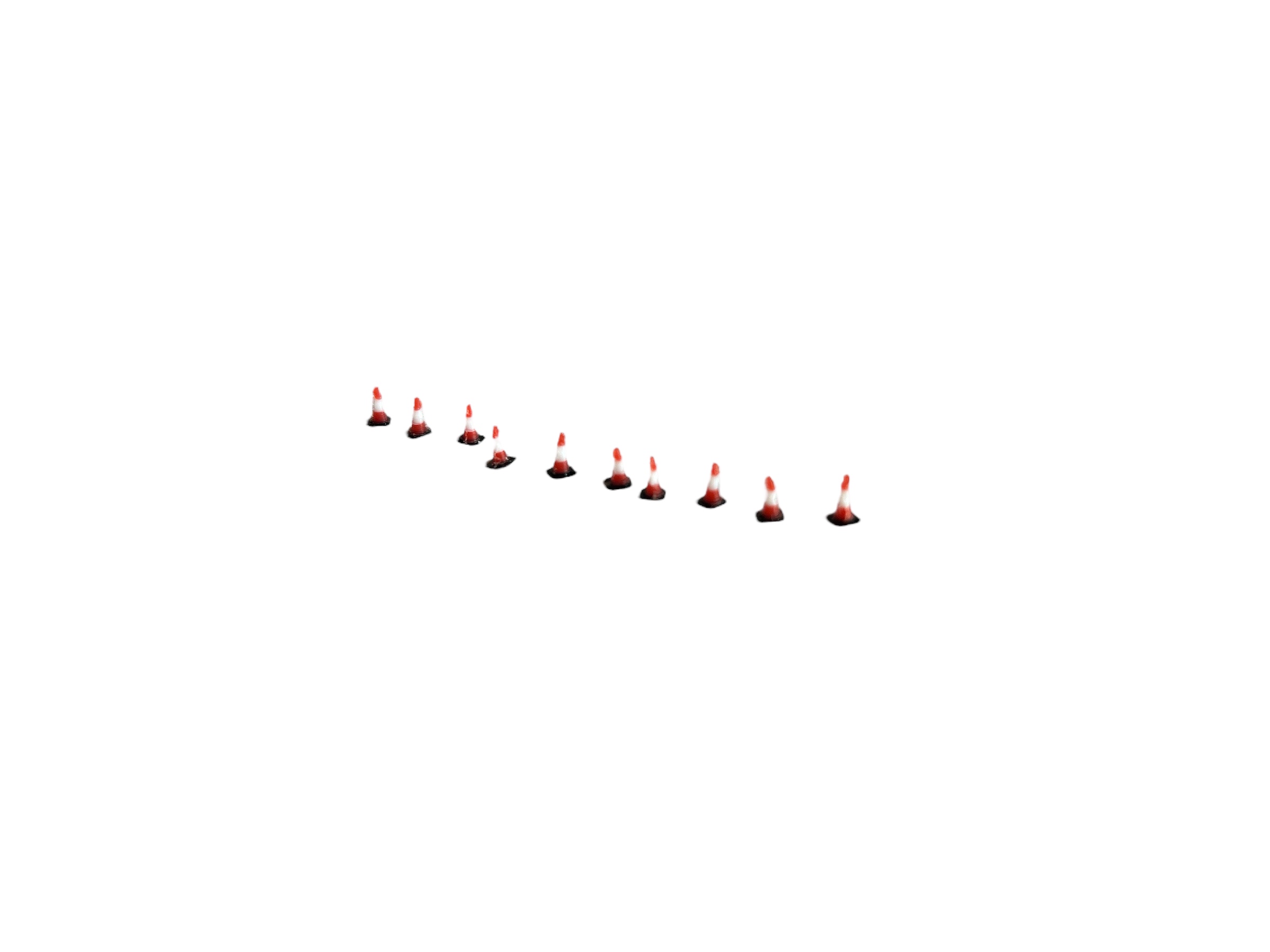 Mumfy's OO Gauge - Traffic Cones