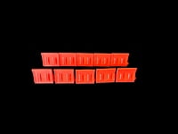 Mumfy's N Gauge - Road Traffic Barriers (x10)