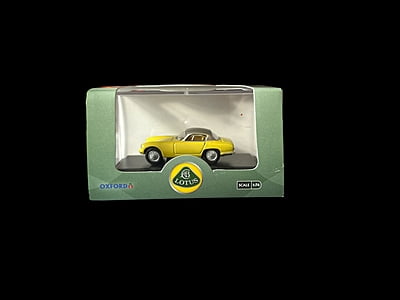 Oxford Diecast - 76LTE003 - Lotus Elite Sunburst Yellow/Silver