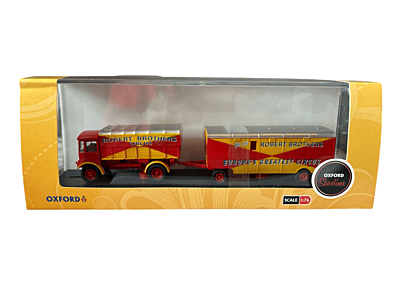 Oxford Diecast - 76AEC019 - AEC Matador and Trailer Robert Brothers