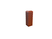 Mumfy's Scenic Accessories - Red Brick Wall Sections