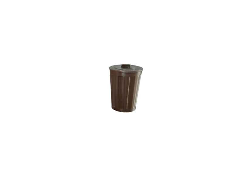 Mumfy's Scenic Accessories - Metal Dustbin