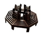 Mumfy's OO Gauge - Octagnal tree seat