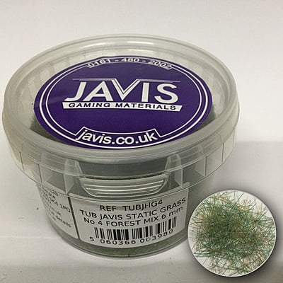 Javis - TUBJHG4 - Hairy Grass Forest - 6mm