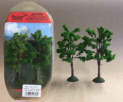 Javis - CST15 - COUNTRYSIDE TREES - 2 x 120mm OO GAUGE