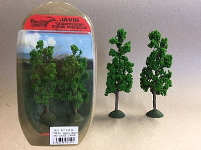 Javis - CST16 - COUNTRYSIDE TREES - 2 x 140mm OO GAUGE