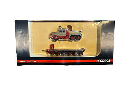 Corgi Trackside - DG198014 - Scammell Contractor Low Loader - Sunter Bros