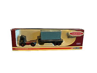 Lledo - DG186014 - ERF LV Flatbed trailer / Container 'Carters'